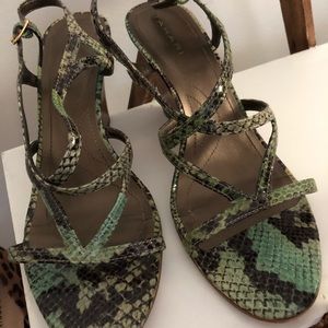Tahari Snakeskin Heels